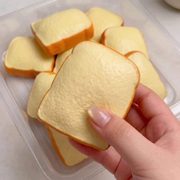 Bread Crunchy Squishy Toy